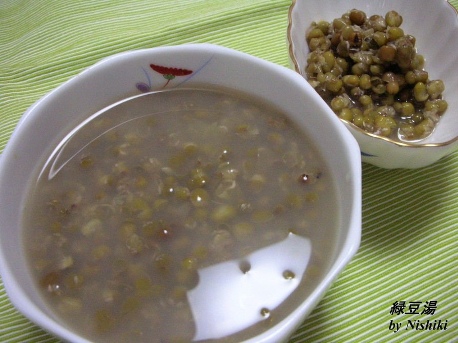 台湾家庭の甘味♪　緑豆湯　　♪の画像
