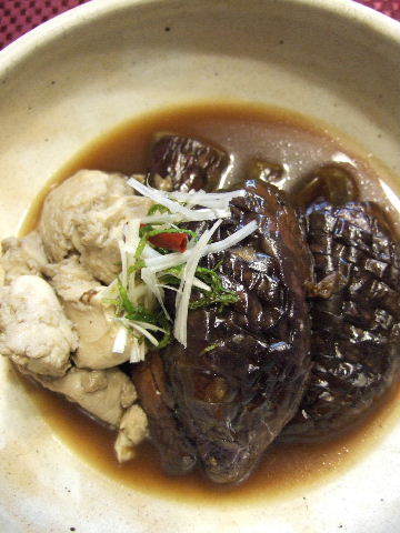 麺つゆで☆ナスと凍らせ豆腐の煮びたしの画像
