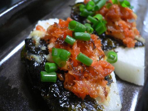 鮭と長芋の韓国風磯辺焼き♪の画像