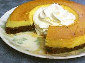 プリンココアケーキ