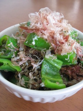 万願寺とうがらしの常備菜