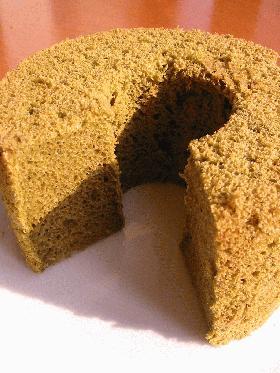 紙コップOK抹茶シフォン
