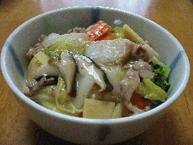 簡単!中華丼!