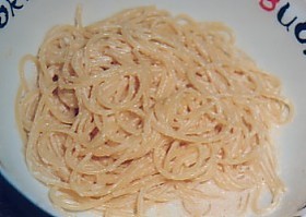 明太子クリームスパゲティー