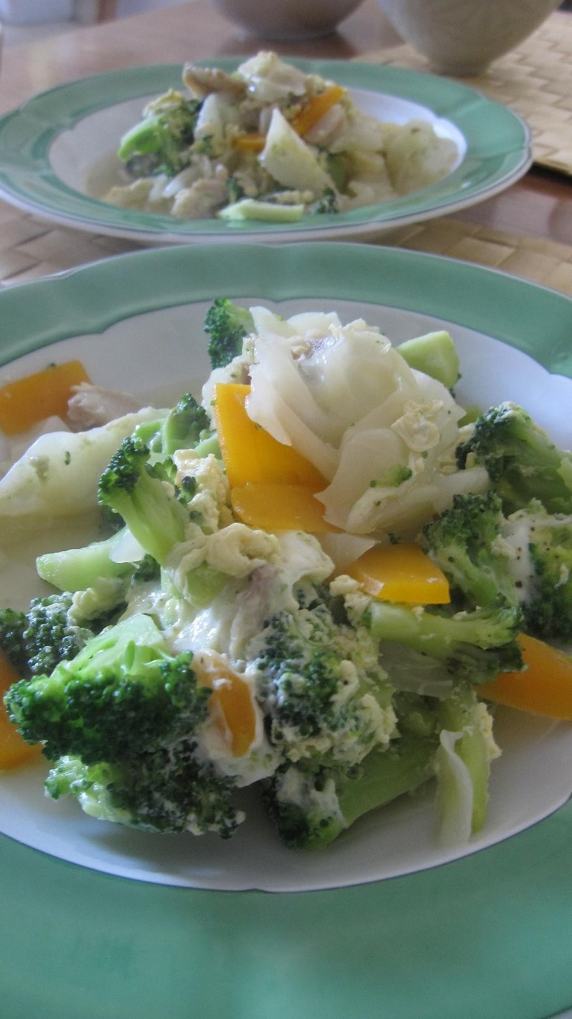 栄養満点★タラとブロッコリーの卵とじの画像