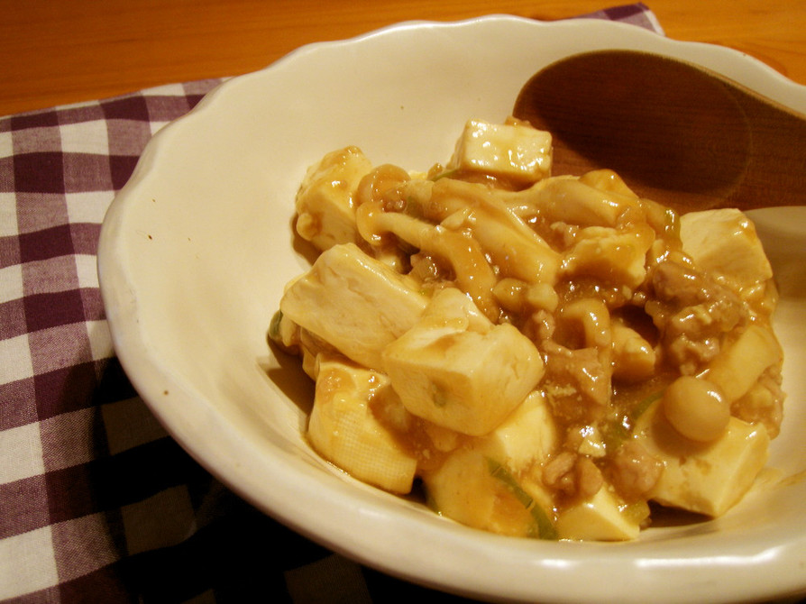 マーボーきのこ♡豆腐♡の画像