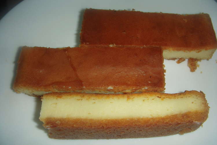 ２１ 角型 スティックチーズケーキ レシピ 作り方 By リカ チャコ クックパッド