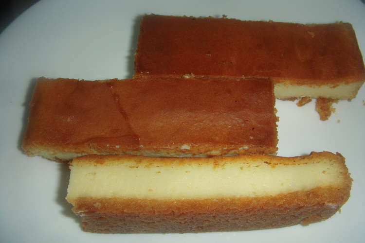 ２１ 角型 スティックチーズケーキ レシピ 作り方 By リカ チャコ クックパッド 簡単おいしいみんなのレシピが349万品