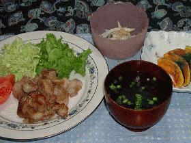 かぼちゃのみそ焼き