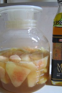 桃のフルーツ酢