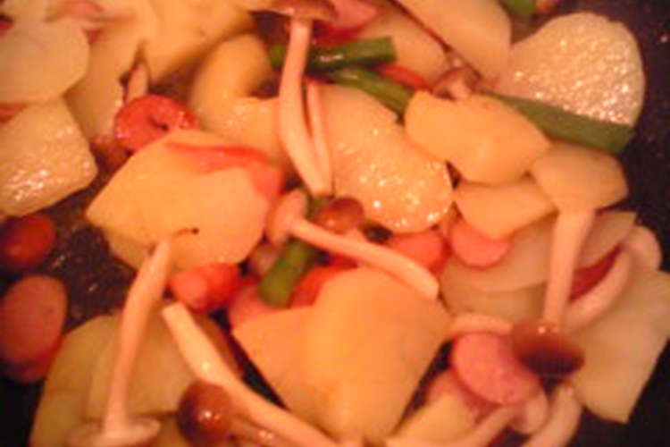 じゃがいも野菜炒め レシピ 作り方 By Chochoni クックパッド 簡単おいしいみんなのレシピが365万品