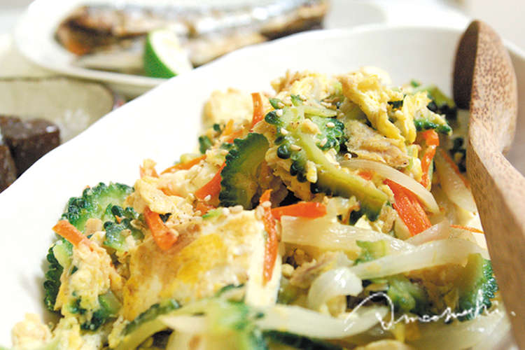 ツナ缶で 簡単 本場沖縄ゴーヤチャンプル レシピ 作り方 By Yonoa クックパッド 簡単おいしいみんなのレシピが354万品