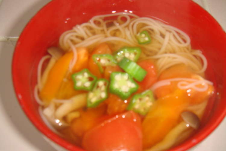 さっぱり トマトにゅうめん レシピ 作り方 By さなりさママ クックパッド 簡単おいしいみんなのレシピが352万品