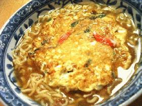 天津麺(かに玉ラーメン)