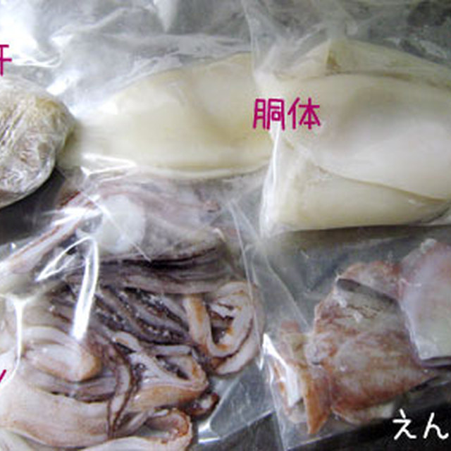 烏賊の処理 下ごしらえ レシピ 作り方 By Pegupepepe クックパッド 簡単おいしいみんなのレシピが362万品