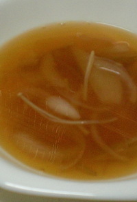 コレステロール対策＠玉葱の皮inスープ