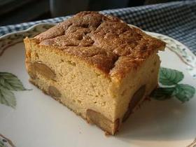 お豆腐ときなこのケーキ