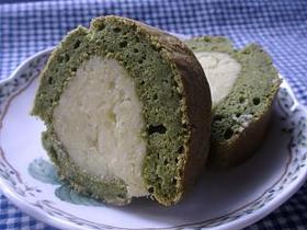 お豆腐と抹茶のケーキ