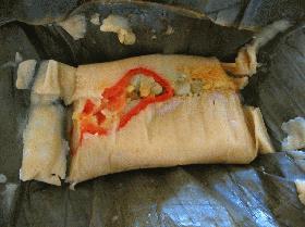 Tamal de Cerdo タマルデセルド 豚肉のタマル(予算約4500コロン)