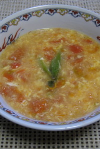 かにたまトマトスープ（中華風）