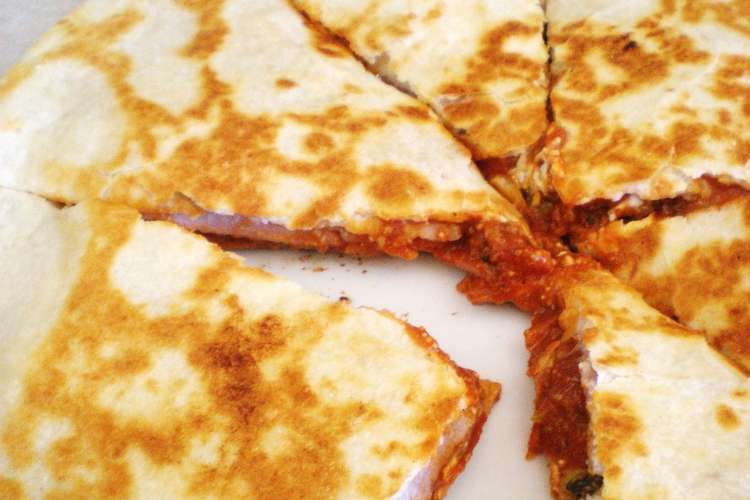 Us元旦那が作った笑 簡単ケサディーヤ レシピ 作り方 By 抹茶ロールル クックパッド 簡単おいしいみんなのレシピが360万品