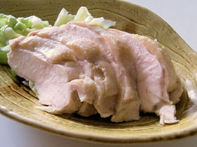 レンジで簡単♪蒸し鶏完全バージョン