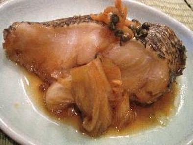 ご飯がすすむ！甘辛い白身魚の煮つけの写真