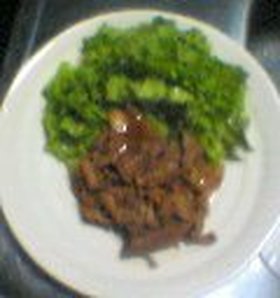 5分でできる生姜焼き