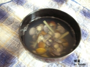 台湾家庭料理☆夏の定番☆しじみスープの写真