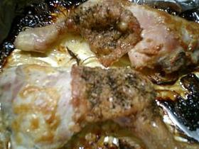 皮もカリカリ♪スペシャルローストチキン!