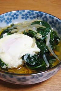 小松菜もやしのおとしたまご煮