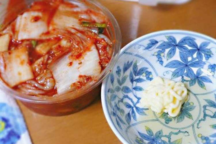 キムチのおいしい食べ方 レシピ 作り方 By けだま 沙織 クックパッド 簡単おいしいみんなのレシピが352万品