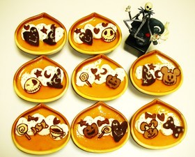 キャラチョコ♡かぼちゃプリン♡ハロウィン