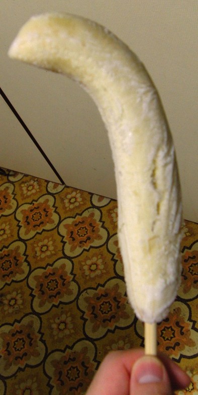冷凍バナナの写真
