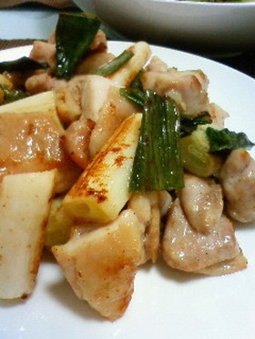 フライパンで鳥もも塩焼き☆