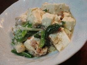 マヨネーズでコク「塩味麻婆豆腐」