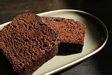 しっとり★プルーンチョコレートケーキの写真
