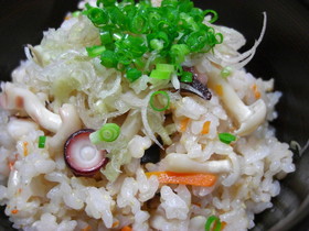 磯の香り・たこ飯♪