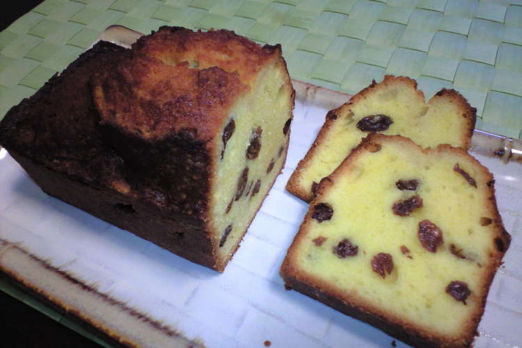男のラムレーズンパウンドケーキ レシピ 作り方 By ちゃばだけ クックパッド 簡単おいしいみんなのレシピが371万品