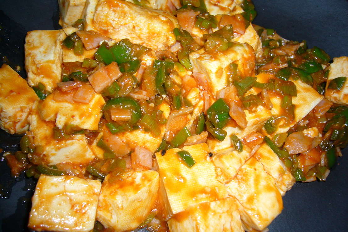 母の味 ベーコンとピーマンの麻婆豆腐 レシピ 作り方 By ずんいち クックパッド 簡単おいしいみんなのレシピが379万品