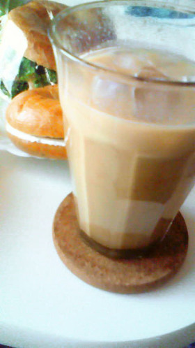 Cafe風アイスカフェオレ☆バニラ☆