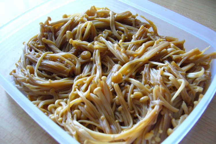 レンジで簡単 えのきの佃煮 レシピ 作り方 By ザリコ クックパッド