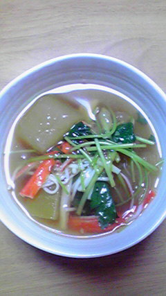 冬瓜のカニあんかけ