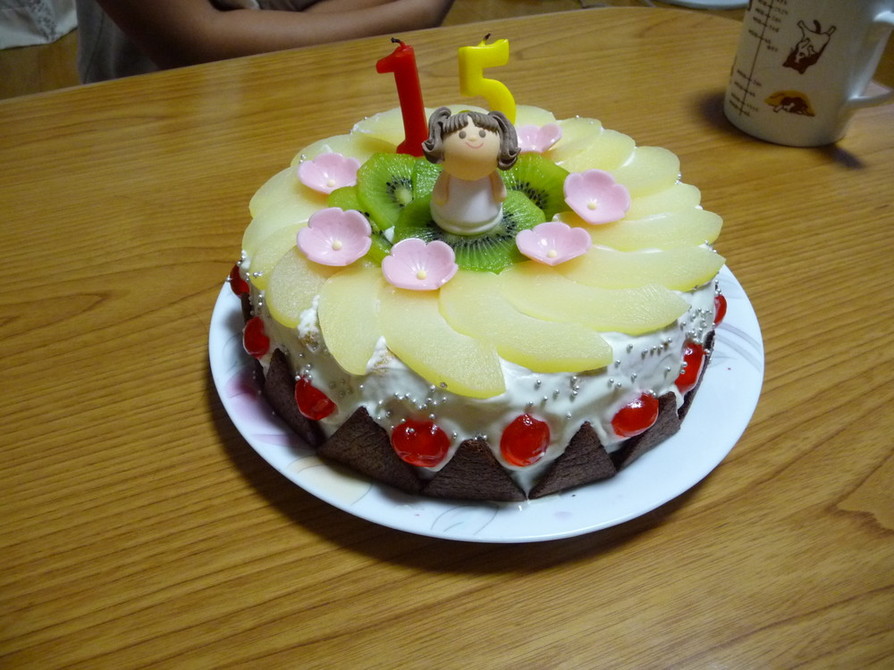 誕生日のケーキ♪15の画像