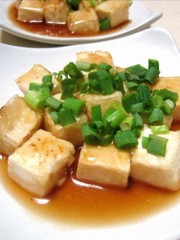簡単すぎ?フライパン一つの揚げ出し豆腐の写真