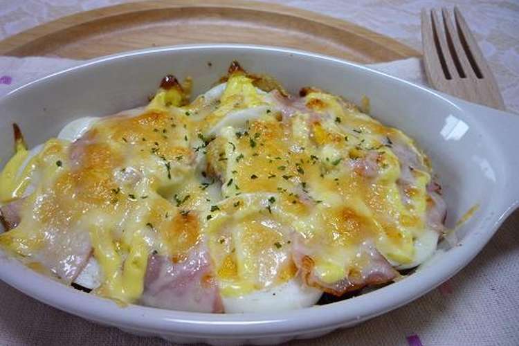 さつまいもと玉子のマヨチーズ焼き レシピ 作り方 By みさカフェ クックパッド 簡単おいしいみんなのレシピが371万品