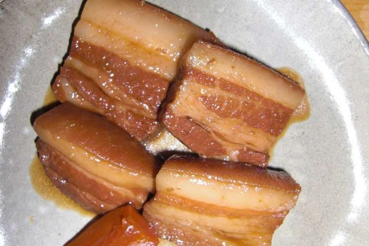 ラフテー 豚三枚肉の煮付け レシピ 作り方 By Katsudon クックパッド 簡単おいしいみんなのレシピが351万品