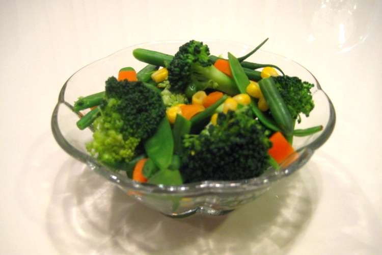 簡単 ブロッコリーの彩り温野菜サラダ レシピ 作り方 By ぷーこさん クックパッド 簡単おいしいみんなのレシピが355万品