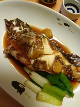 いつものガシラ煮付け(カサゴ)