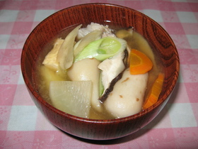 山形県は庄内地方の芋煮☆